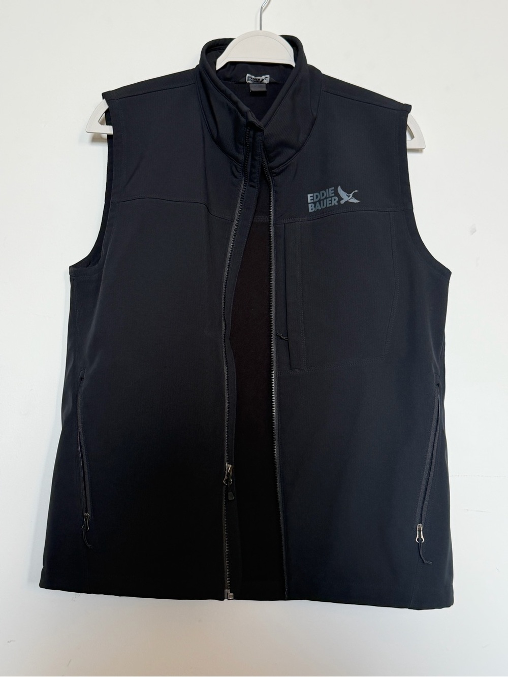 Eddie Bauer Black Softshell Vest for Women